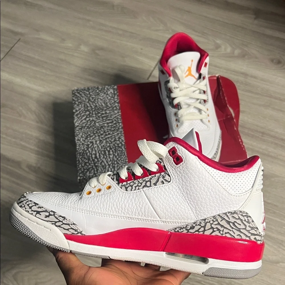 Air Jordan 3 Retro Cardinal Red (9)